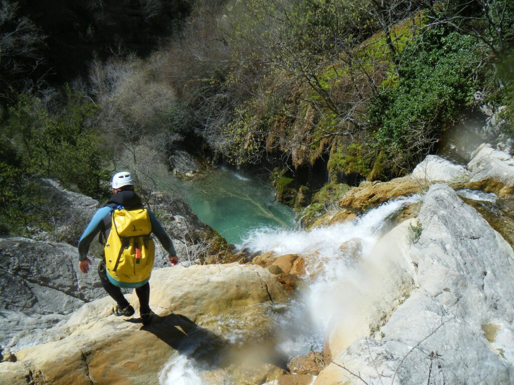 canyoning moustier gorges verdon angouire