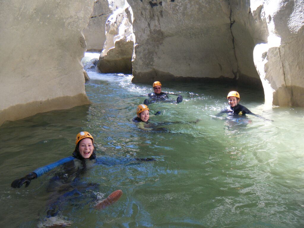 randonnee aquatique canyoning jabron Gorges du Verdon