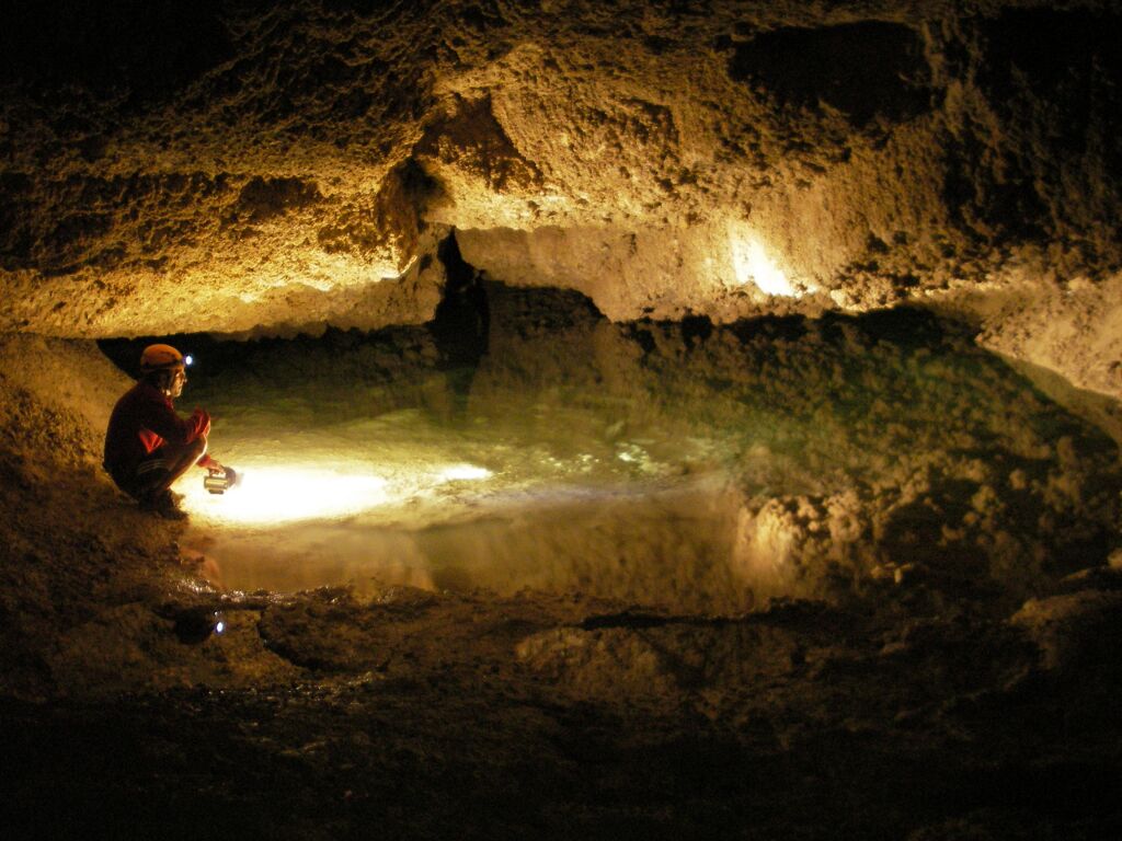 lac fees speleologie Action Aventure grotte  Verdon